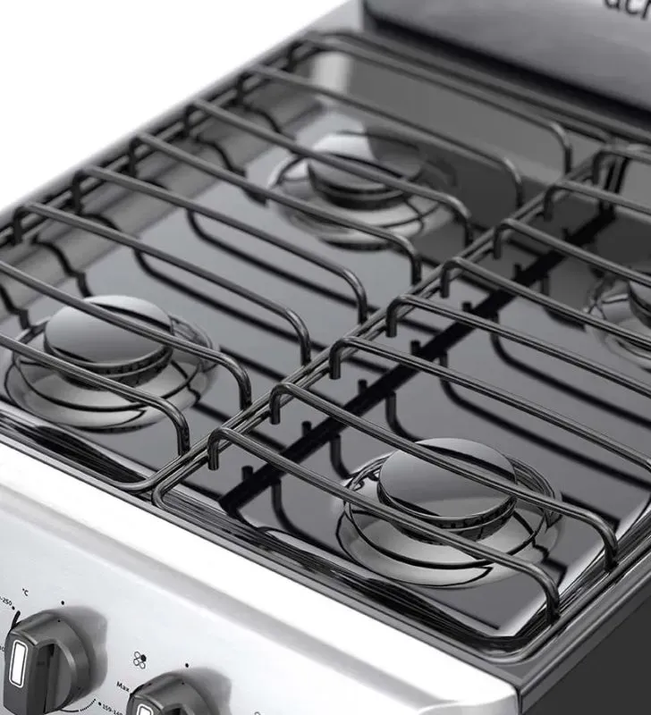 Estufa Acros NAW1001S 20" Inox | 4 Quemadores, Gas LP/NG