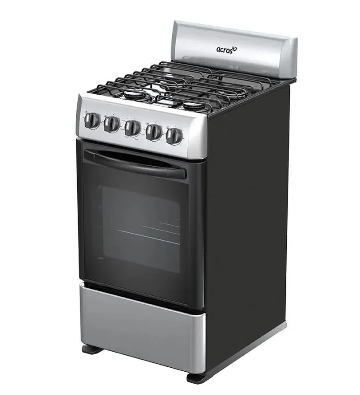 Estufa Acros NAW1001S 20" Inox | 4 Quemadores, Gas LP/NG