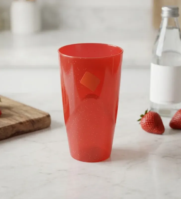 Vaso Eleganzza de Plástico 400ml W145 | Plasvic