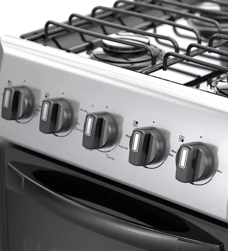 Estufa Acros NAW1001S 20" Inox | 4 Quemadores, Gas LP/NG