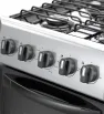 Estufa Acros NAW1001S 20" Inox | 4 Quemadores, Gas LP/NG