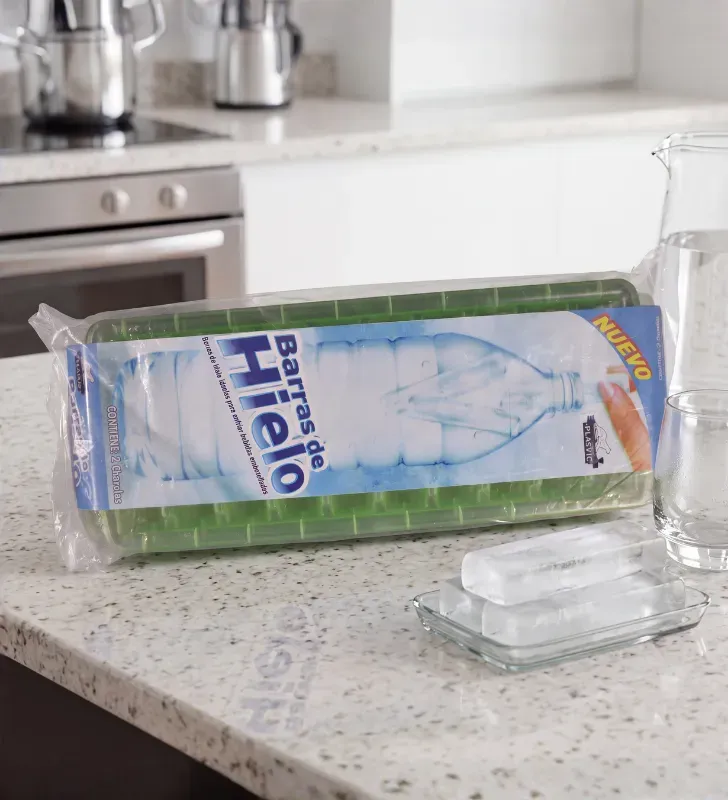 Charola para Barras de Hielo para Botella 2 Pzas W148J | Plasvic