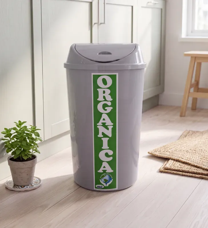 Bote Aqua Orgánico de Plástico 50 Litros W168*O | Plasvic