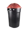 Bote de Plástico con Tapa 100 Litros W193 | Plasvic