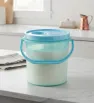 Bote Lechero con Tapa Giro de Polipropileno 6 Litros W197 | Plasvic