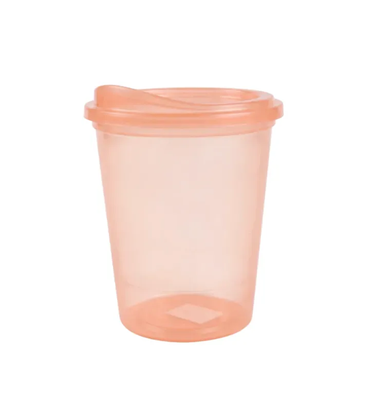 Vaso Frappé de Plástico con Tapa Reutilizable W194 | Plasvic