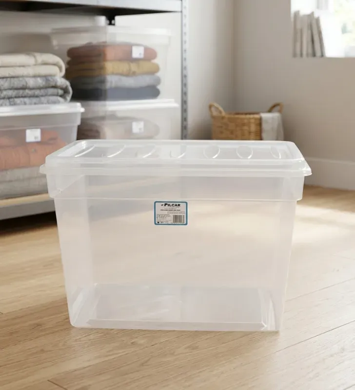 Caja Organizadora Polybox Large Natural 60L PT-BOX-004 | Polycar