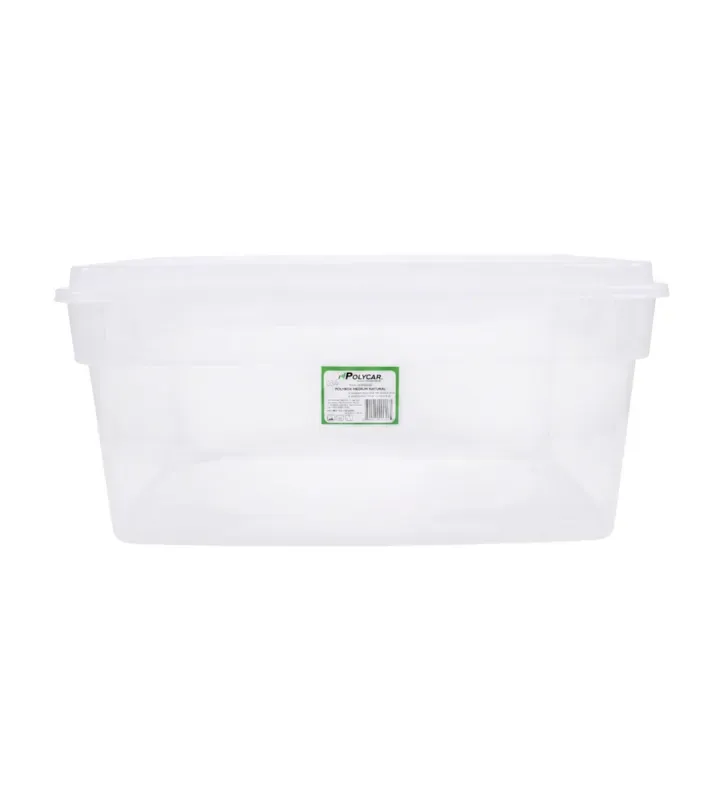 Caja Organizadora Polybox Medium Natural 38.6L PT-BOX-007 | Polycar