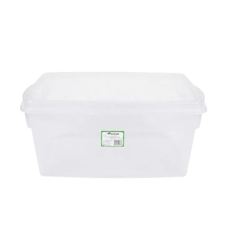Caja Organizadora Polybox Medium Natural 38.6L PT-BOX-007 | Polycar