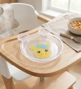 Plato Infantil Decorado con Compartimentos W180 | Plasvic
