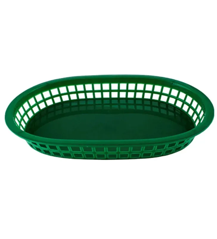 Ideal para servir hamburguesas, papas a la francesa, alitas, boneless, hot dogs, tacos, paneras de mesa, totopos y snacks en res