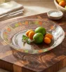 Plato Crisa Arco Cítricos 20.5 cm – Vidrio Decorado