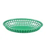 Canasta Verde Fast Food Ovalada 23x15x4cm 121-001-002 | Travessa