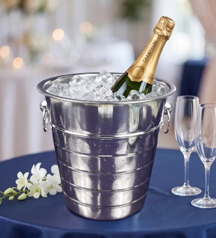 Cubeta para Champagne de Acero Inoxidable 5L 146-005-001 | Travessa