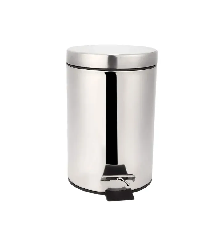 Bote de Basura Acero Inoxidable con Pedal 3L 130-002-003 | Travessa