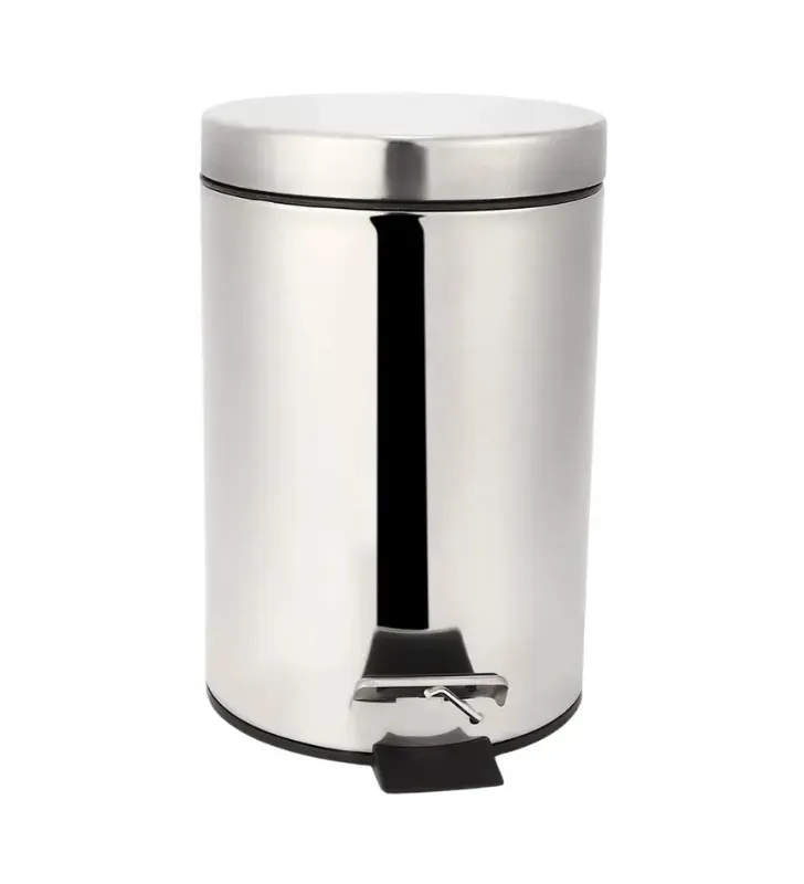 Bote de Basura Acero Inoxidable Pedal 7L 130-002-007 | Travessa