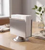Servilletero de Acero Inoxidable con Base 146-003-009 | Travessa