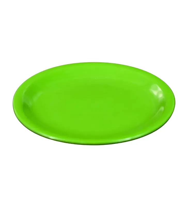 Plato Pastelero de Melamina 6.5 Verde Ligero 004-012-505 | Travessa
