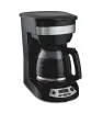 Cafetera programable Hamilton Beach 49615 | 12 tazas, 3 intensidades