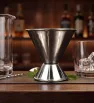 Jigger / Medidor de Acero Inoxidable 2 x 0.5 oz 146-003-012 | Travessa