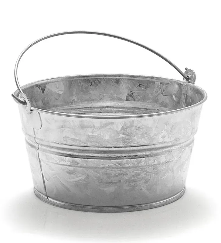 Jícara con Asa de Lámina Galvanizada No. 12 5.5L 2322 | Cubasa
