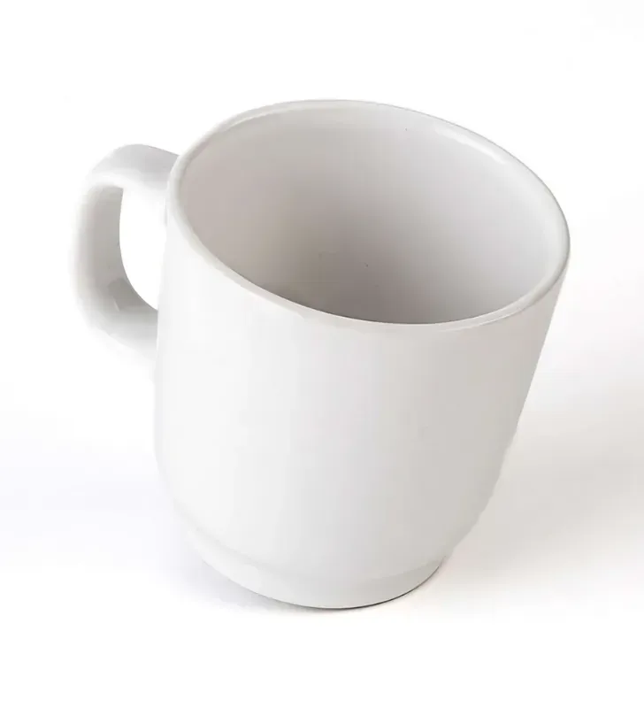 Taza Mug 290 cc Glacial de Cerámica Blanco | Santa Anita