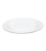 Plato Trinche 26 cm SAR-10 Glacial Blanco Cerámica | Santa Anita