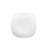 Plato Postre Cuadrado 16 cm Elegance Porcelana | Santa Anita 316831