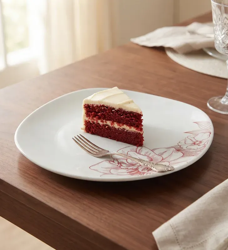 Plato Pastelero Red Velvet Opaco | Santa Anita 317706
