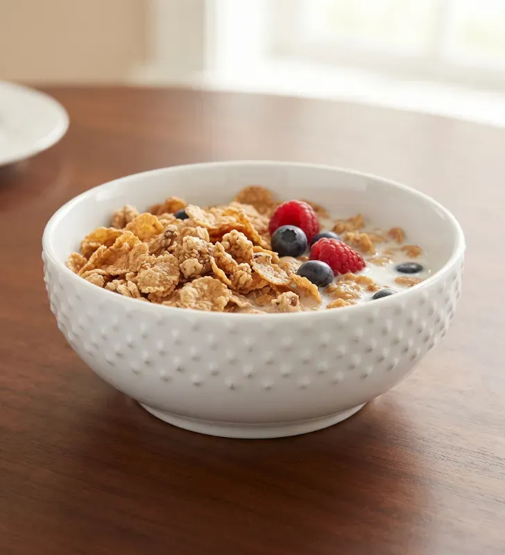 Tazón Cerealero 500 mL Emboss Cerámica | Santa Anita 321890