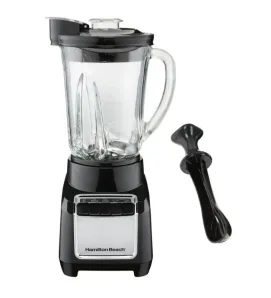 Licuadora Hamilton Beach 53521FG | Jarra de vidrio 48 oz, 700 W, Wave‑Action®
