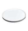 Platón Redondo 27 cm Barcelona Melamina Blanca | Távola 83796