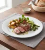 Plato Trinche 20 cm (8") Melamina Blanca | Távola 80741