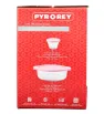 Juego para Hornear Vidrio 10 Pzs Tapas Rosas E312 | Pyr-O-Rey