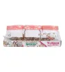 Set Botanic Decorado 3 Tarros Vidrio 425ml con Tapa Y-90031 | Yuliana