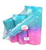 Set de 3 Vasos Fashion con Popote 900, 700 y 300 ml M-00463 | Yuliana