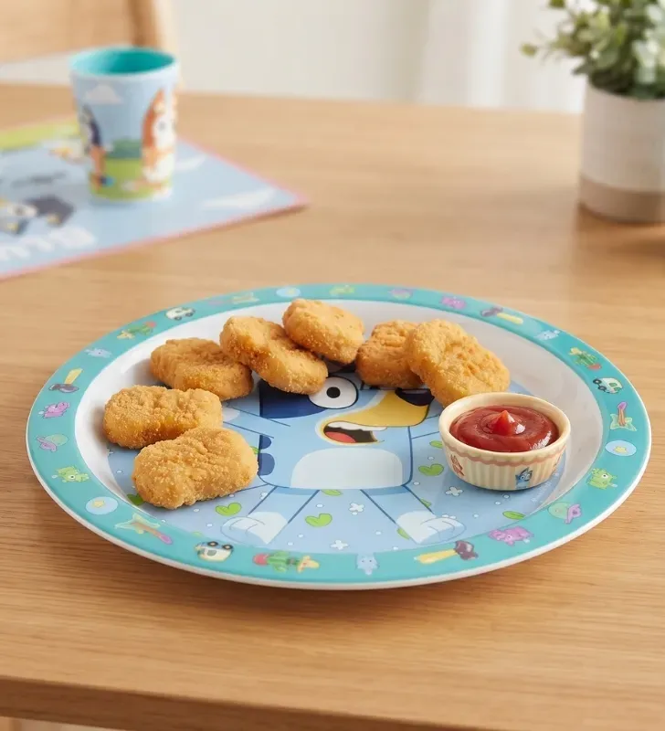Plato Infantil con Borde Decorado Bluey 1669-4105 | Regalos Siglo XXI