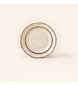 Plato para Taza Decoración Flor de Otoño | Elegancia para tu Mesa-SANTA ANITA