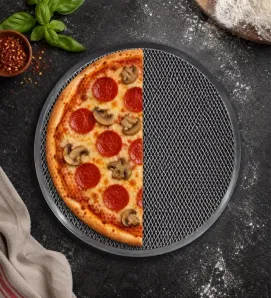 Malla de Aluminio para Pizza 14 Pulgadas (35.56 cm) 156-006-014 | Travessa