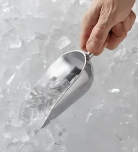 Pala para Hielo Redonda de Aluminio 354.8ml 122-003-012 | Travessa