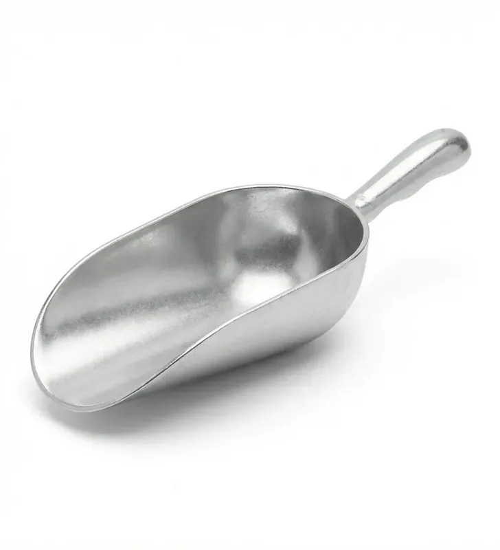 Pala para Hielo Redonda de Aluminio 24 oz (709 ml) 122-003-024 | Travessa