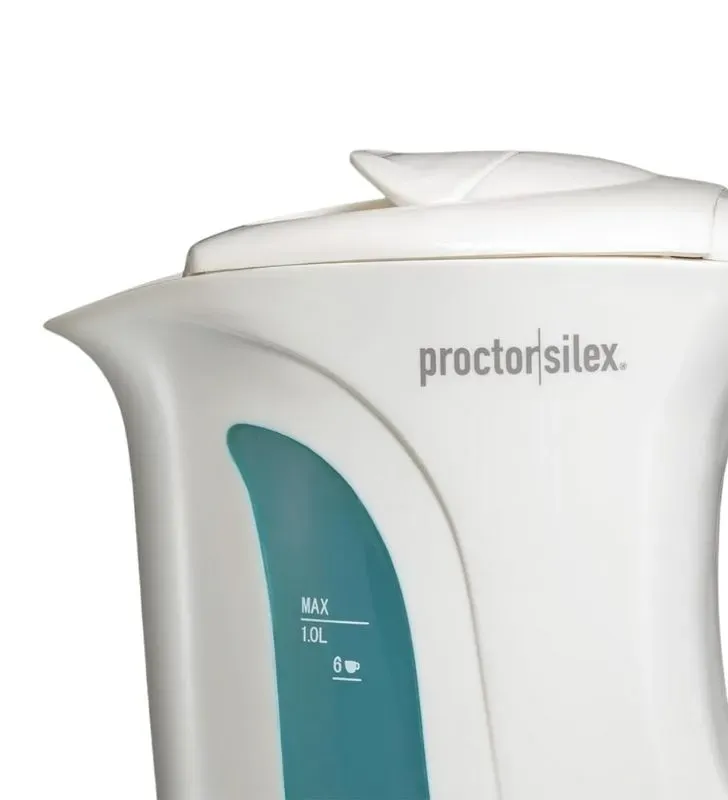 Jarra eléctrica Proctor Silex K2070PS | 1 L, 1 000 W con apagado automático
