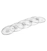Set de 5 Ollas de Peltre con Tapa de Vidrio 16-24 cm 043-037-004 | Travessa