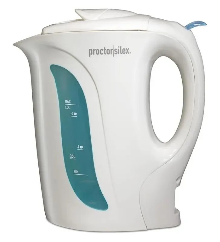 Jarra eléctrica Proctor Silex K2070PS | 1 L, 1 000 W con apagado automático