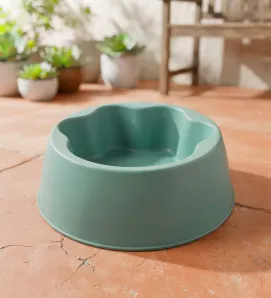 Plato de Plástico para Mascota Diseño Huella ME25325 | Mexasia
