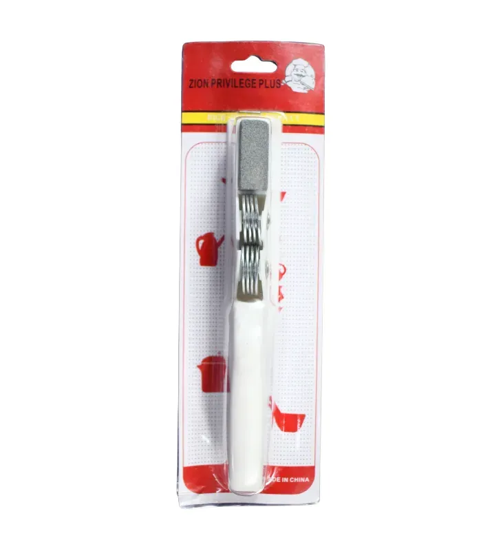 Ideal para afilar cuchillos de cocina lisos, navajas y utensilios de corte domésticos en el hogar, fondas, cocinas económicas y