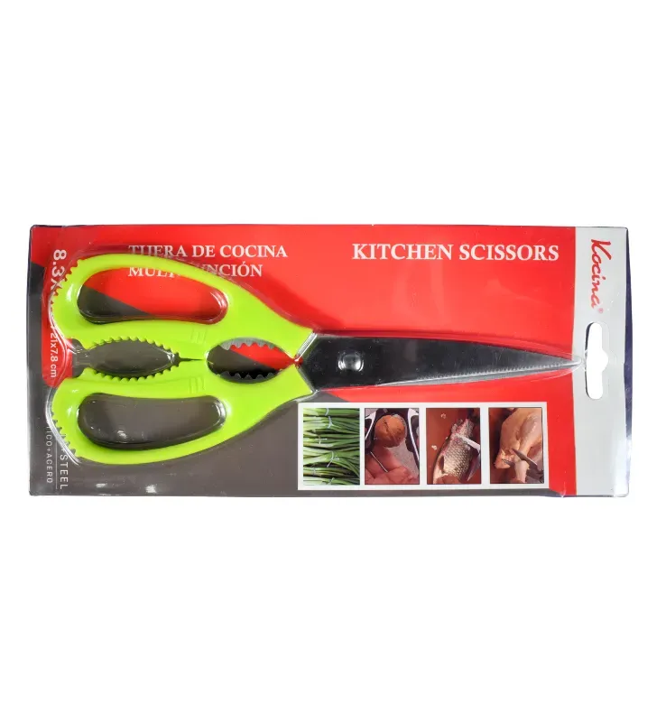 Tijeras de Cocina Multifunción 8.3" (21x7.8 cm) KT8056 | Detalles
