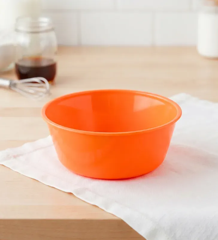 Flanera de Plástico sin Tapa 150 ml Naranja | Pymsa