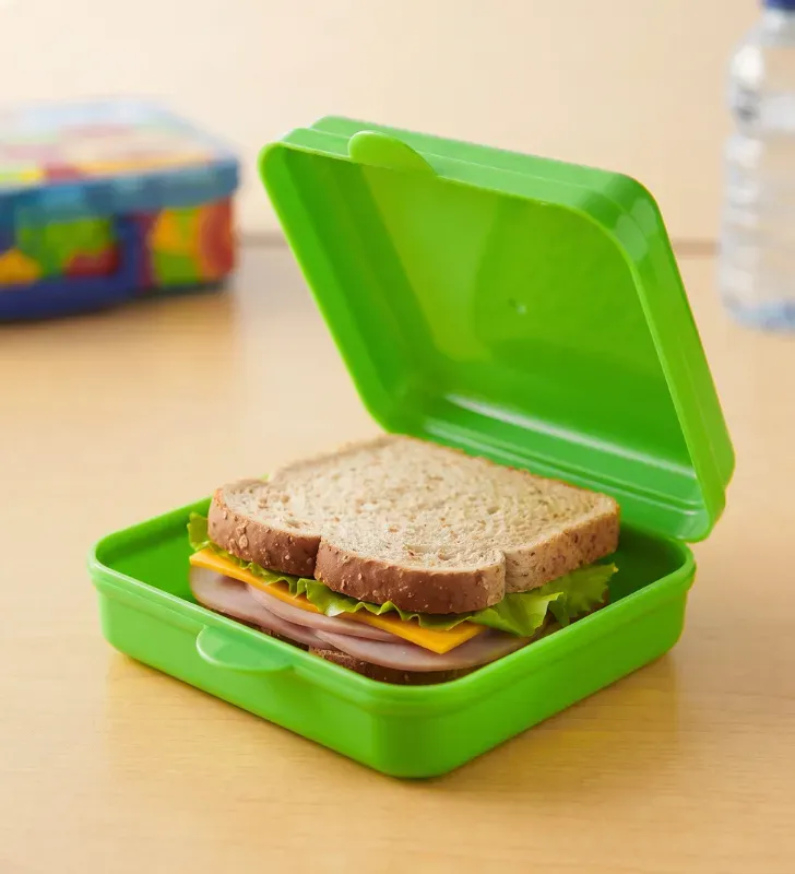 Sandwichera de Plástico Porta Sándwich Varios Colores | Pymsa