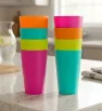 Vaso Litro de Plástico 1000 ml Varios Colores | Pymsa